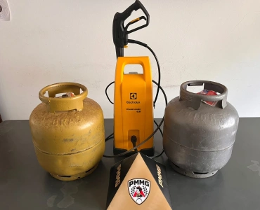 PM prende mulher por receptação no bairro Edith Cordeiro, em Papagaios