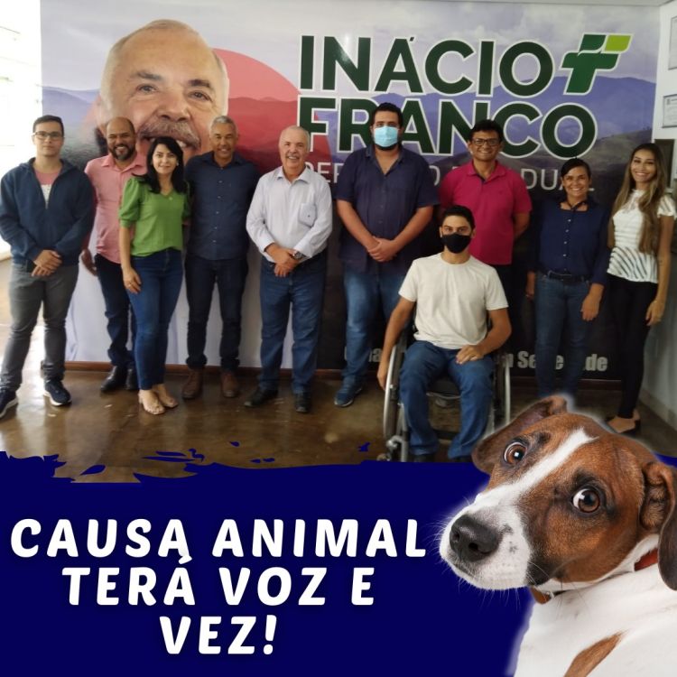 Defesa dos animais é tema de reunião entre o deputado Inácio Franco e  vereadores