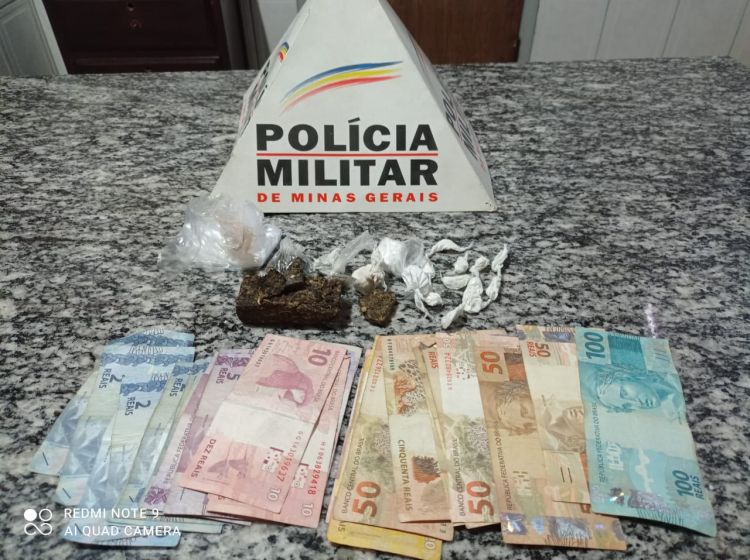 PM prende dois homens em Paineiras por tráfico de drogas