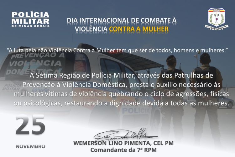 Mundo comemora nesta quarta-feira o Dia Internacional de Combate à Violência Contra as Mulheres