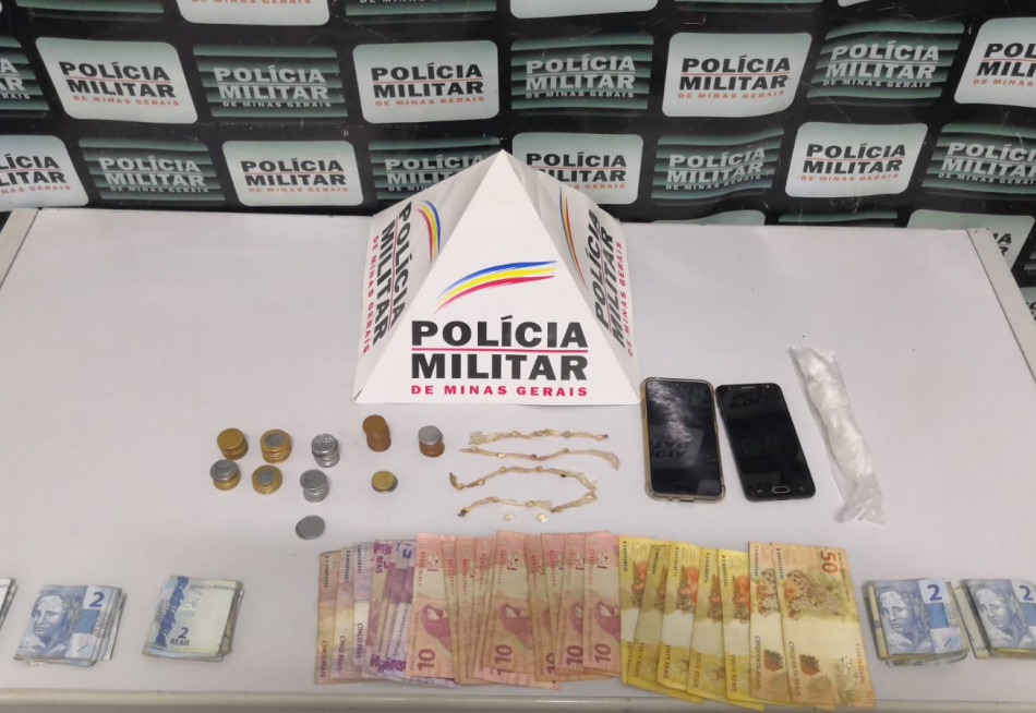 Polícia Militar prendeu casal com pedras de crack no bairro São Paulo