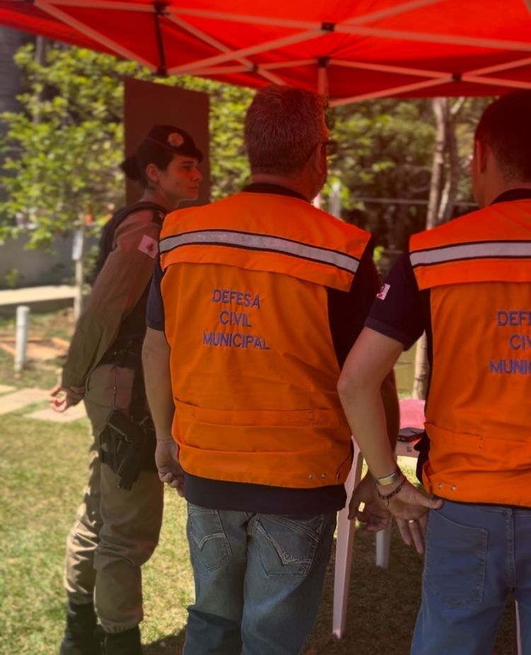 Pará de Minas – Polícia Militar participa de simulado de emergência para o período chuvoso