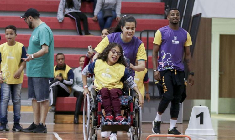 Poliesportivo Daniel Barbosa recebe neste sábado o Festival Paralímpico