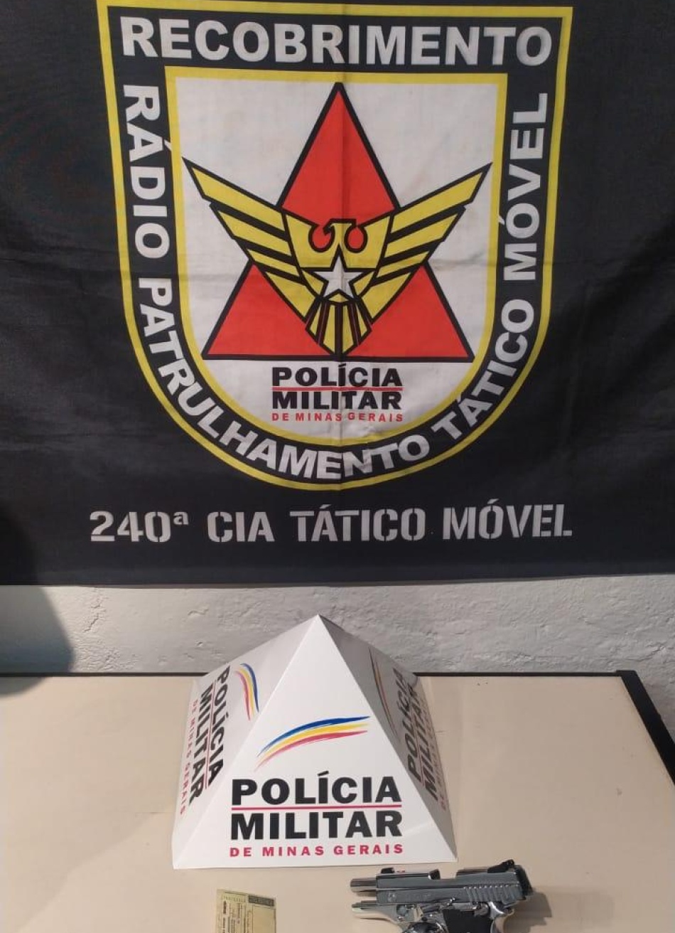 Homem é preso em Divinópolis por dirigir embriagado e efetuar disparos de arma de fogo em uma via pública