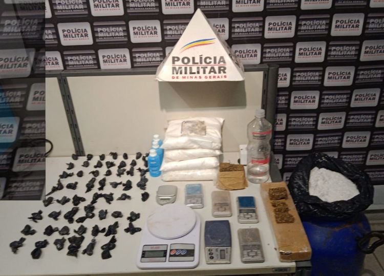 Polícia Militar estourou laboratório clandestino utilizado para refino de cocaína em Divinópolis