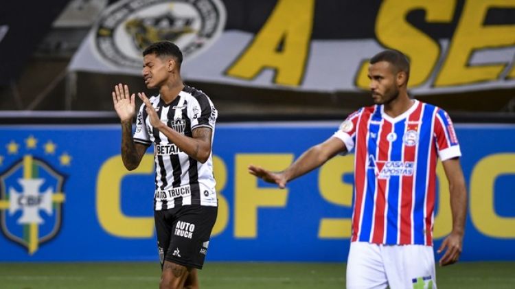 Atlético empata com o Bahia no Mineirão e diminui ainda mais suas chances de brigar pelo título do Campeonato Brasileiro