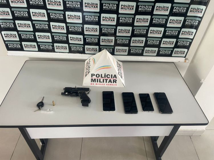 Polícia Militar apreende adolescentes e recupera automóvel roubado em Nova Serrana (MG)