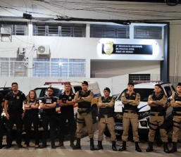 Polícia Militar realiza operação conjunta em Papagaios.