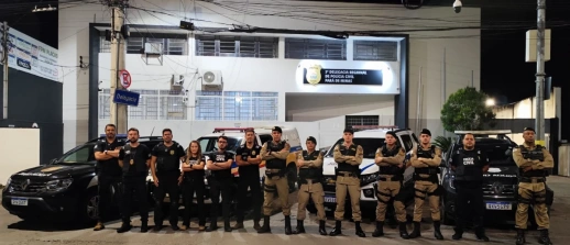 Polícia Militar realiza operação conjunta em Papagaios.