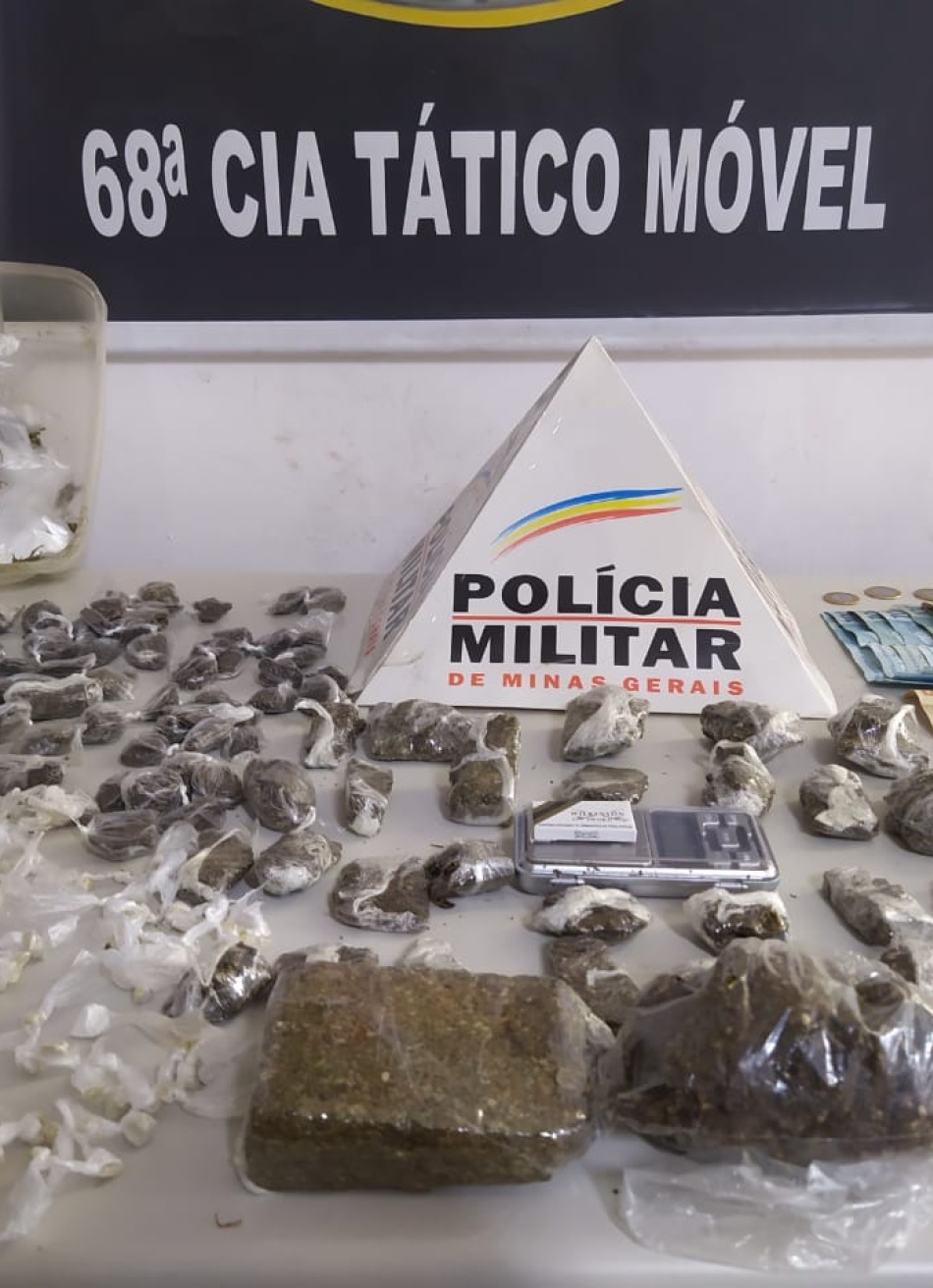 Mulher é presa em Nova Serrana por tráfico de drogas