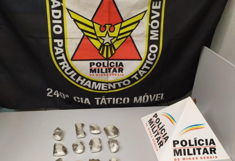 Homem é preso em Divinópolis com 12 tabletes de maconha