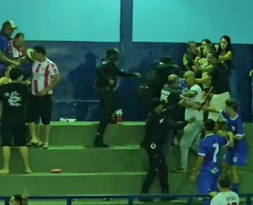 Final de campeonato de futsal no interior de Minas Gerais termina em tumulto generalizado