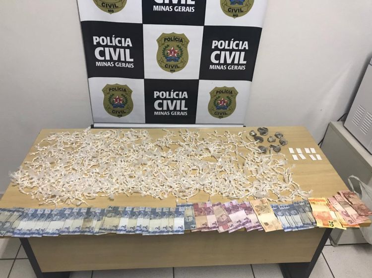 Polícia Civil prende rapaz de 18 anos em Nova Serrana suspeito de tráfico de drogas, homicídio e roubo