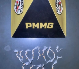 Polícia Militar prende suspeito por tráfico de drogas em Papagaios