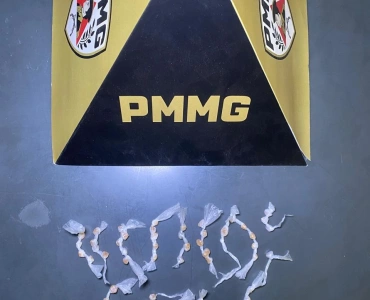 Polícia Militar prende suspeito por tráfico de drogas em Papagaios