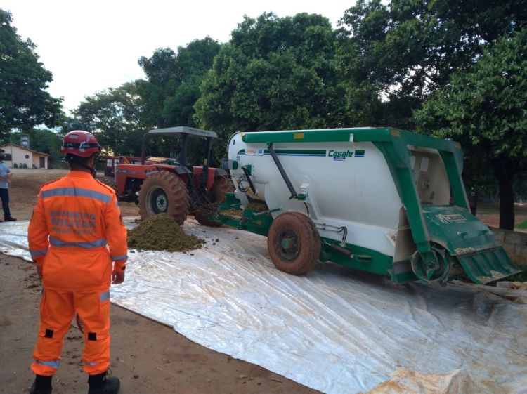 Homem morre na zona rural de Martinho Campos após acidente com trator