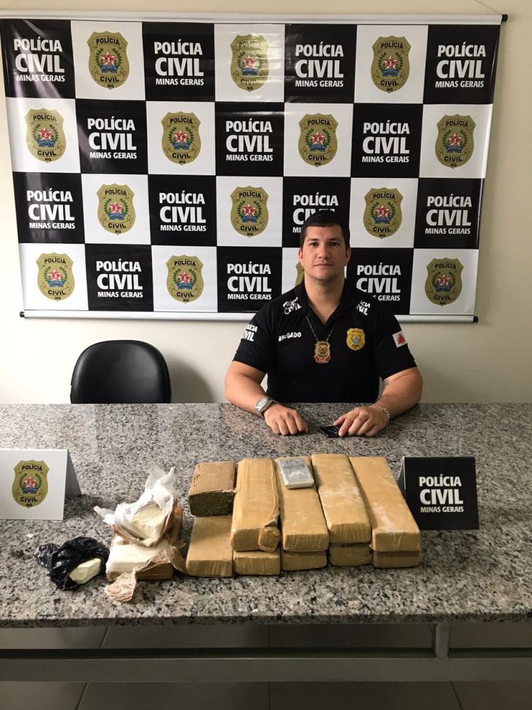Polícia Civil prende um dos principais traficantes de drogas de Formiga