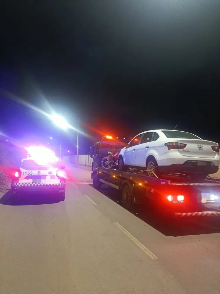 Fiscalização de trânsito resulta em veículos apreendidos e autuações em Pará de Minas