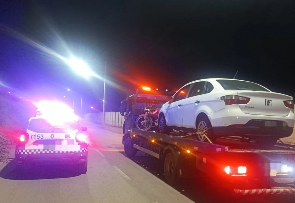 Fiscalização de trânsito resulta em veículos apreendidos e autuações em Pará de Minas