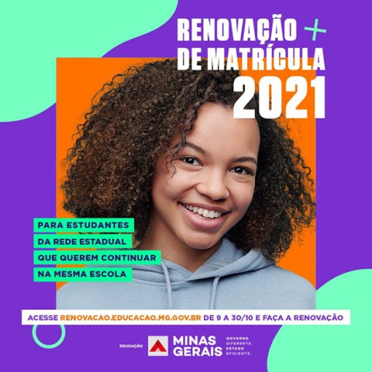Começou em Minas Gerais o período de renovação de matrícula na rede estadual de ensino