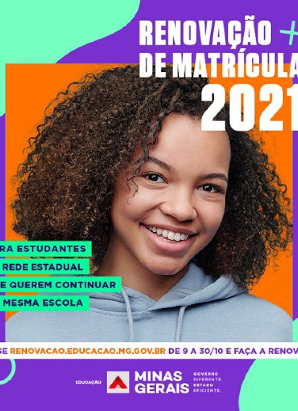 Começou em Minas Gerais o período de renovação de matrícula na rede estadual de ensino