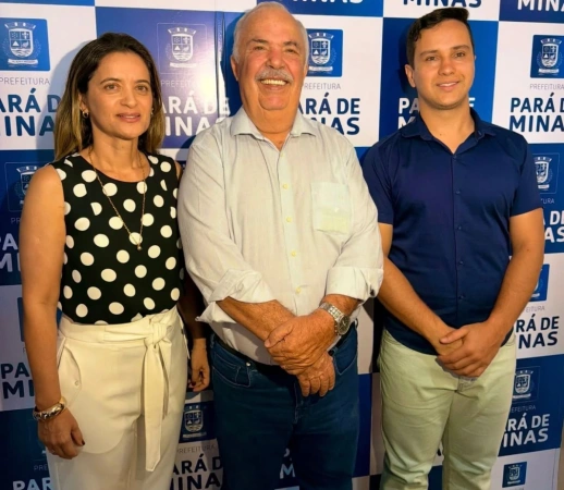 Prefeito Inácio Franco anuncia vice-prefeito Luiz Lima como novo secretário de Saúde de Pará de Minas
