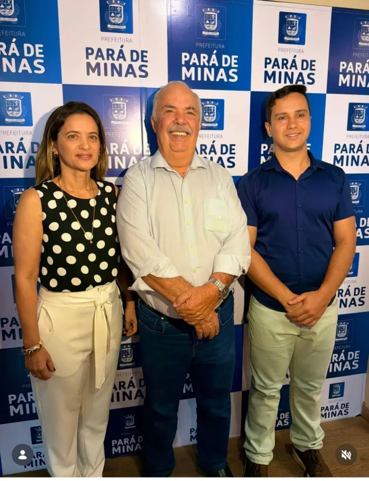 Prefeito Inácio Franco anuncia vice-prefeito Luiz Lima como novo secretário de Saúde de Pará de Minas