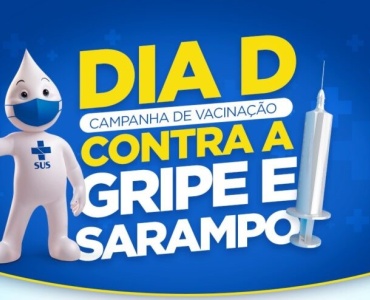Municípios mineiros realizam neste sábado o Dia D da vacinação contra a gripe e o sarampo