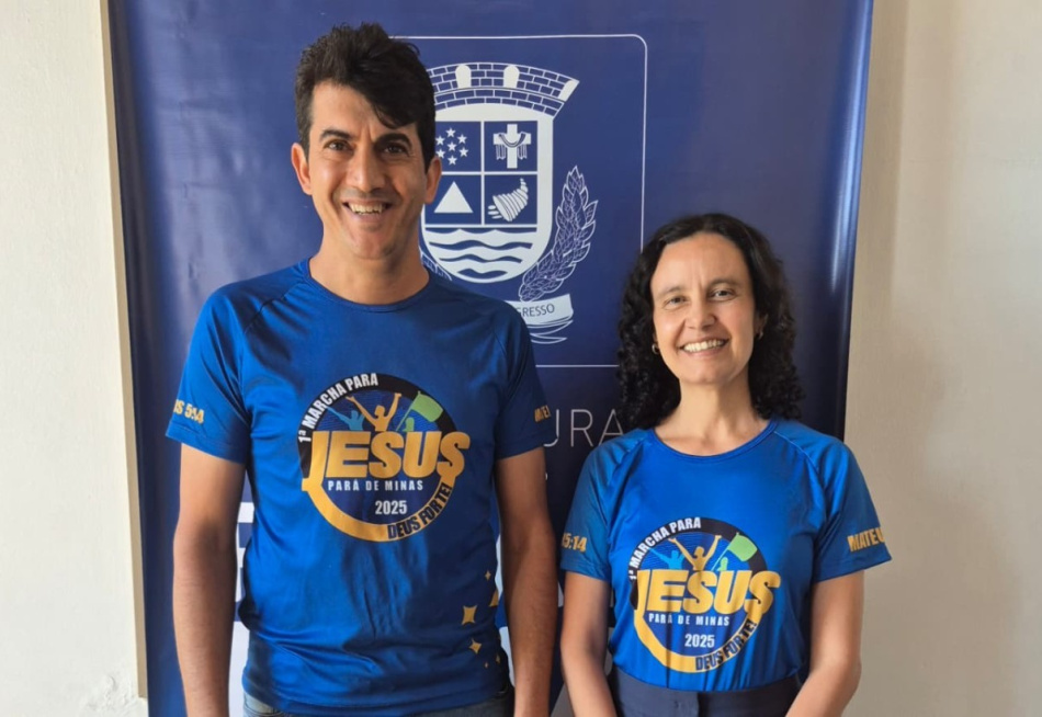 A primeira edição da marcha para jesus em Pará de Minas