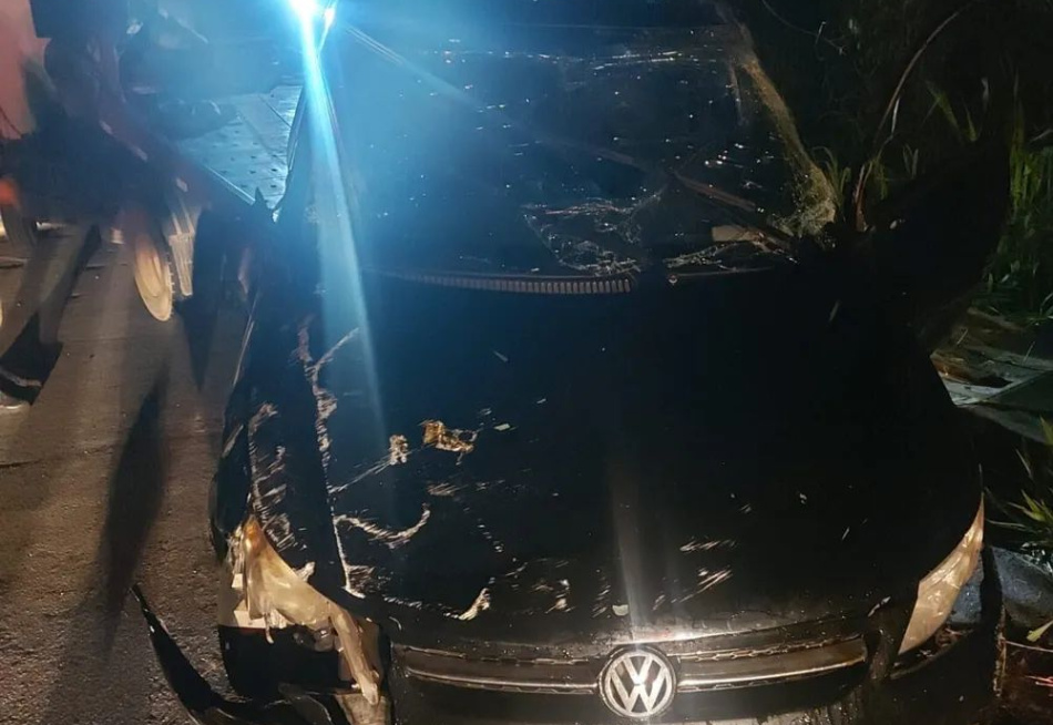 BURACO NA BR 352 CAUSA CAPOTAMENTO