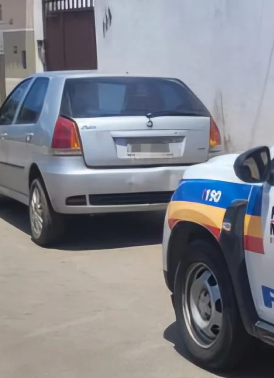 PITANGUI/MG – POLÍCIA MILITAR RECUPERA VEÍCULO ROUBADO
