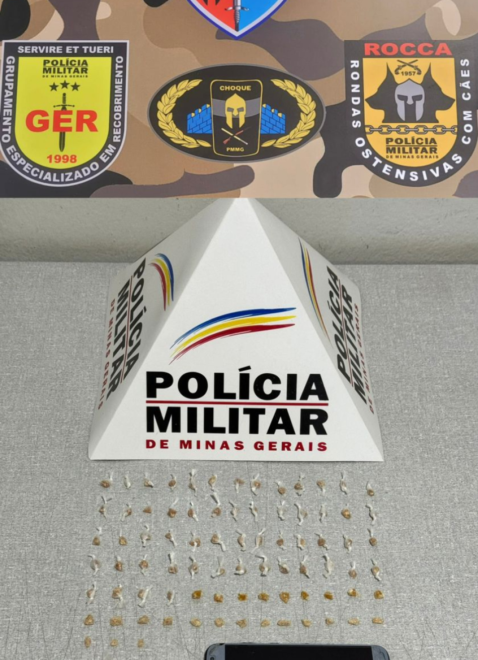 INDIVÍDUO  É PRESO EM MARAVILHAS SUSPEITO DE TRÁFICO DE DROGAS.