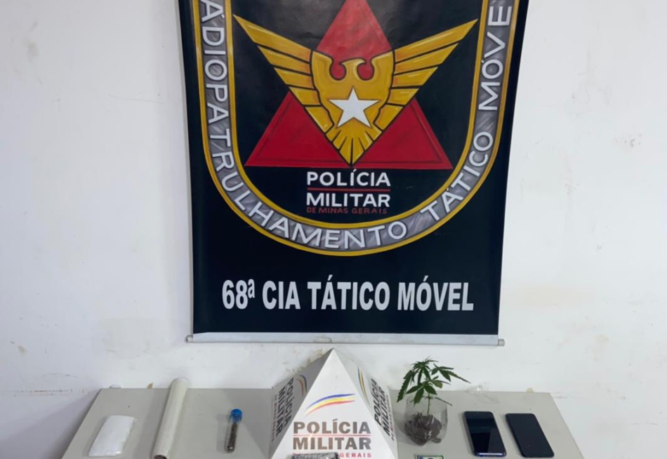 Polícia prende suspeitos de tráfico de drogas em Nova Serrana