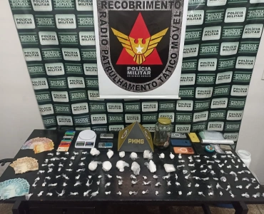 Tráfico intermunicipal é desarticulado pela PM; Três são presos e grande quantidade de drogas é apreendida