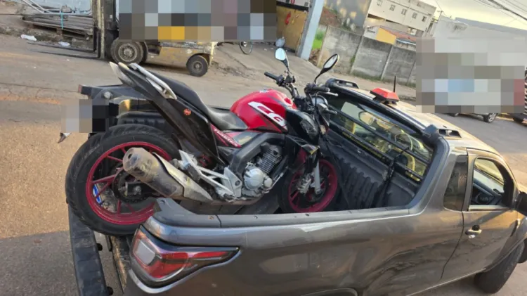 PM prende suspeito com motocicleta adulterada em Pará de Minas