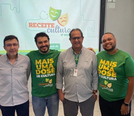 Médicos da Unimed Centro-Oeste incentivam cultura e lazer com o projeto Receite Cultura