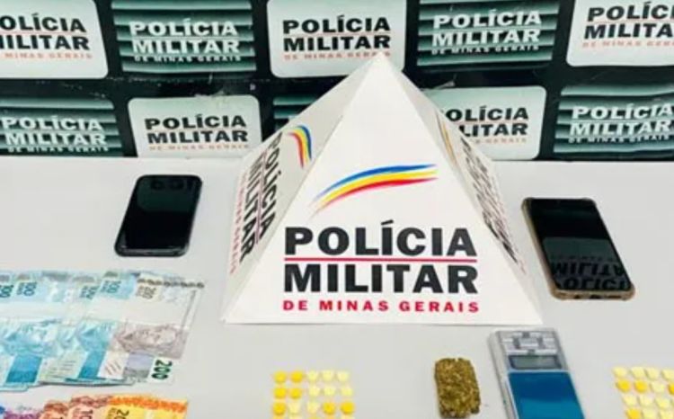 Dupla é presa no bairro João Paulo II com 66 comprimidos de ecstasy e um tablete de maconha