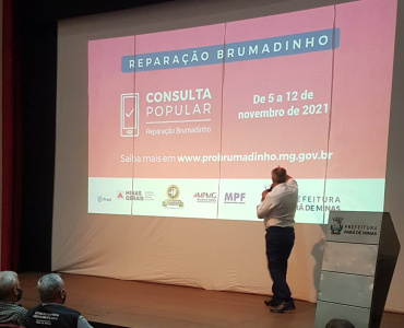 Apenas 456 pessoas em Pará de Minas participaram da Consulta Popular Brumadinho