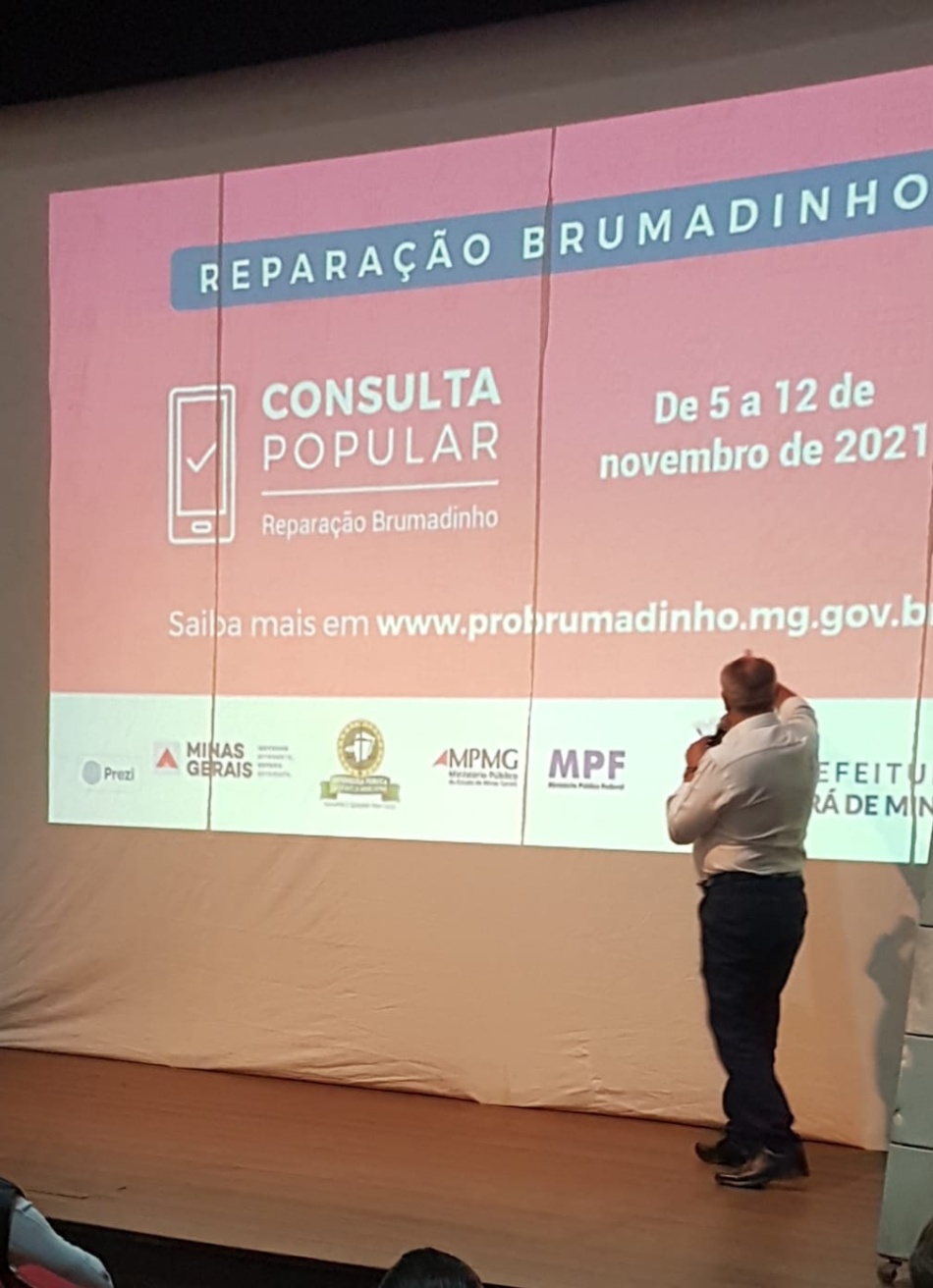 Apenas 456 pessoas em Pará de Minas participaram da Consulta Popular Brumadinho