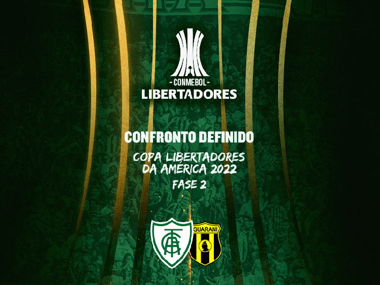 Guarani do Paraguai será o adversário do América na fase preliminar da Copa Libertadores