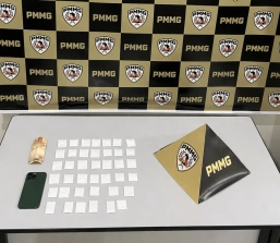 Operação Delivery: PM prende suspeito por tráfico e apreende drogas em Nova Serrana