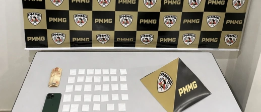 Operação Delivery: PM prende suspeito por tráfico e apreende drogas em Nova Serrana