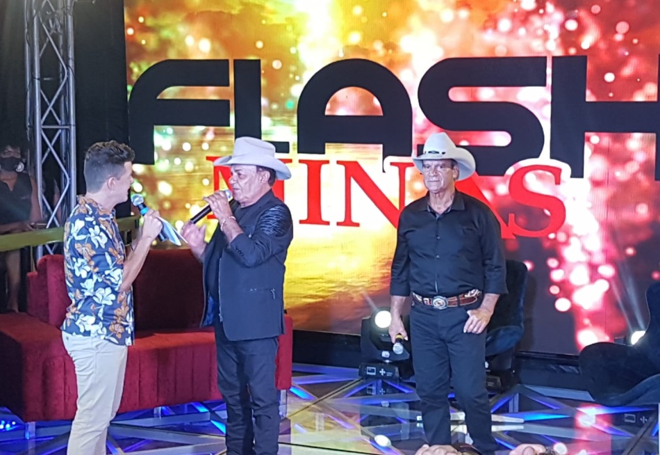 Gírus recebeu nesta quarta-feira a gravação do programa Flash Minas