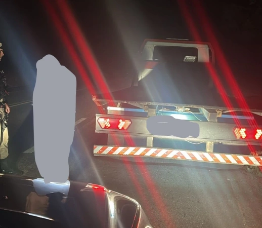 Onça de Pitangui – PM recupera caminhão roubado e aborda suspeitos