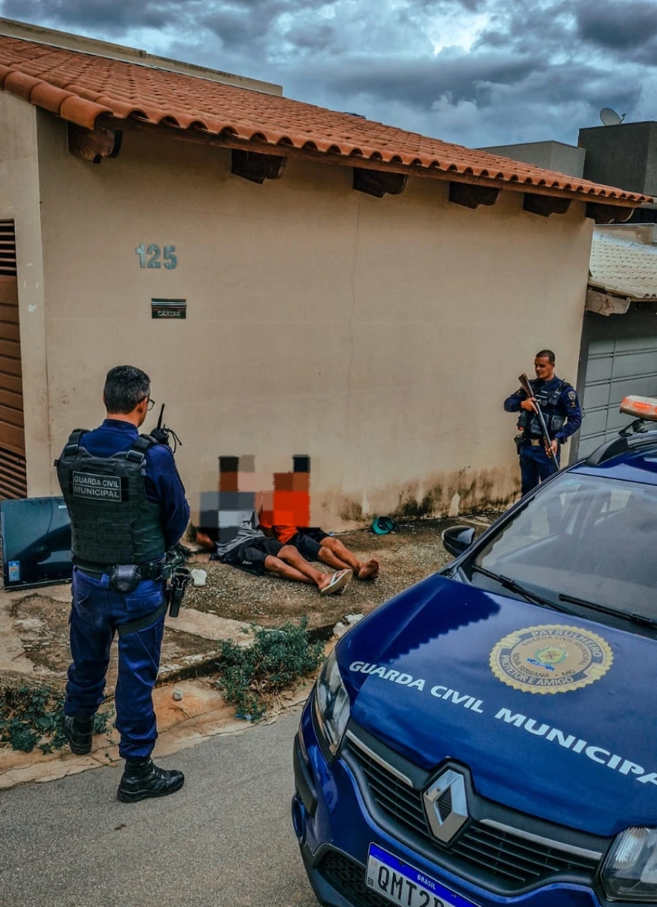 Guarda Civil Municipal recupera televisão furtada de CMEI minutos após o crime em Nova Serrana