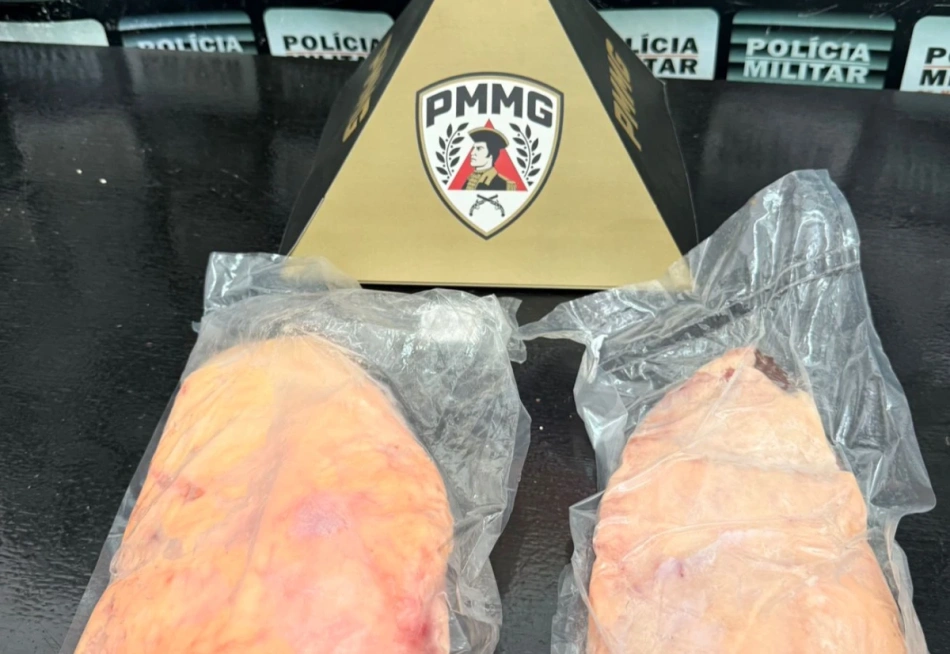 Homem é preso após furtar duas peças de picanha em supermercado do bairro Santos Dumont