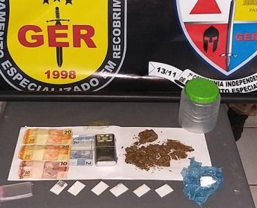 Durante operação em Nova Serrana, Polícia Militar prende suspeitos de tráfico de drogas