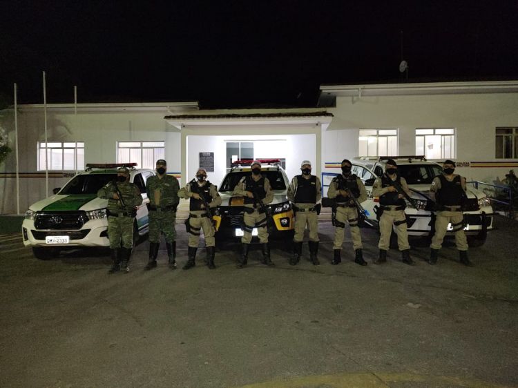 Polícia Militar realizou mais uma etapa da Operação de Prevenção a Explosões em Caixas Eletrônicos em Pará de Minas e cidades vizinhas