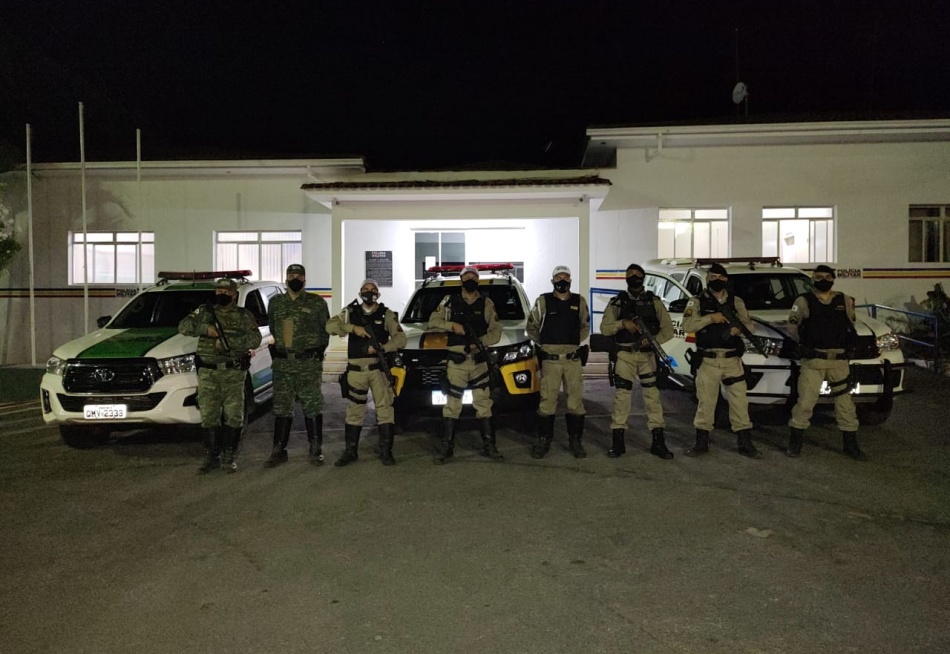 Polícia Militar realizou mais uma etapa da Operação de Prevenção a Explosões em Caixas Eletrônicos em Pará de Minas e cidades vizinhas