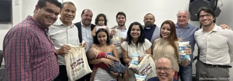 GOVERNO DE MINAS LEVA PROGRAMA LEITE PARA A PRIMEIRA INFÂNCIA A MONTES CLAROS